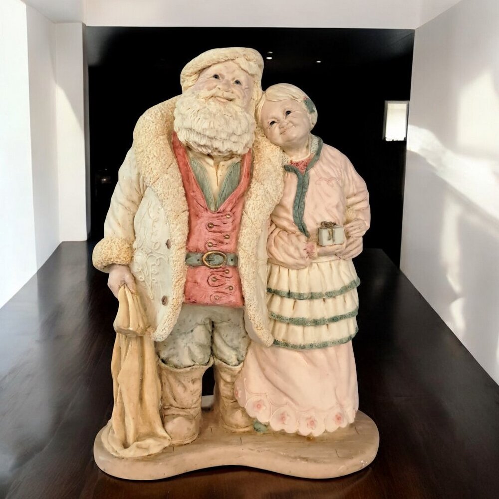 The Legend of Santa by Ken Memoli Victorian Mr. &Mrs. Claus Signed & Numbered